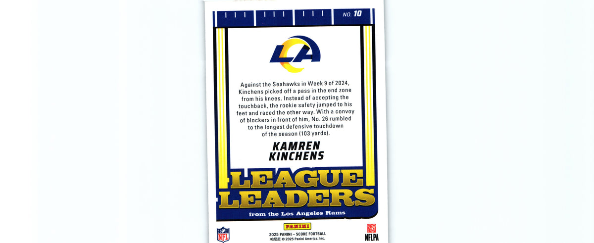 Kamren Kinchens 2025 Score #10