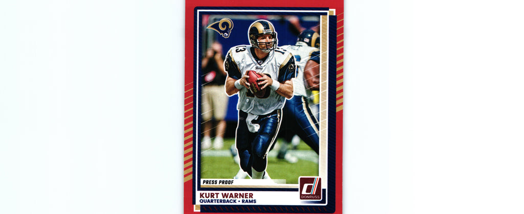Kurt Warner 2025 PRESS PROOF RED Donruss #32