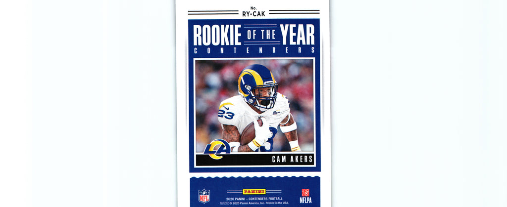 Cam Akers 2020 Contenders RY-CAK