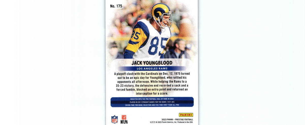 Jack Youngblood 2023 DIAMONDS Prestige #175