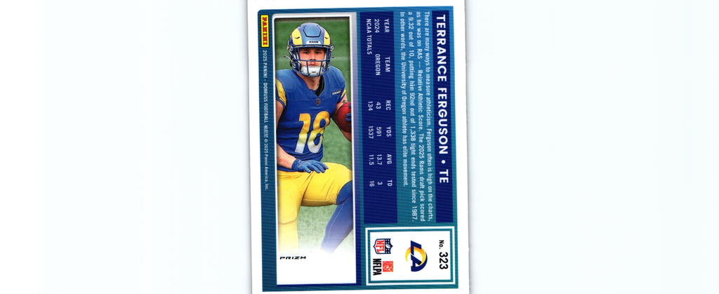 Terrance Ferguson 2025 RED WAVE Donruss #323 RC