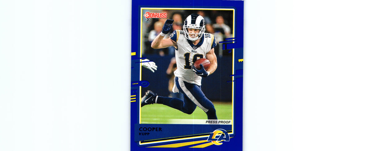 Cooper Kupp 2020 PRESS PROOF BLUE Donruss #145.2