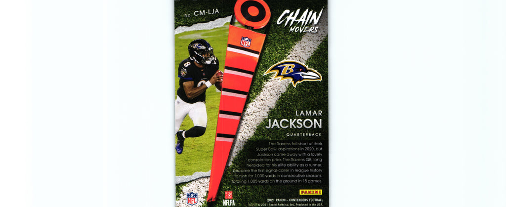 Lamar Jackson 2021 Contenders CM-LJA