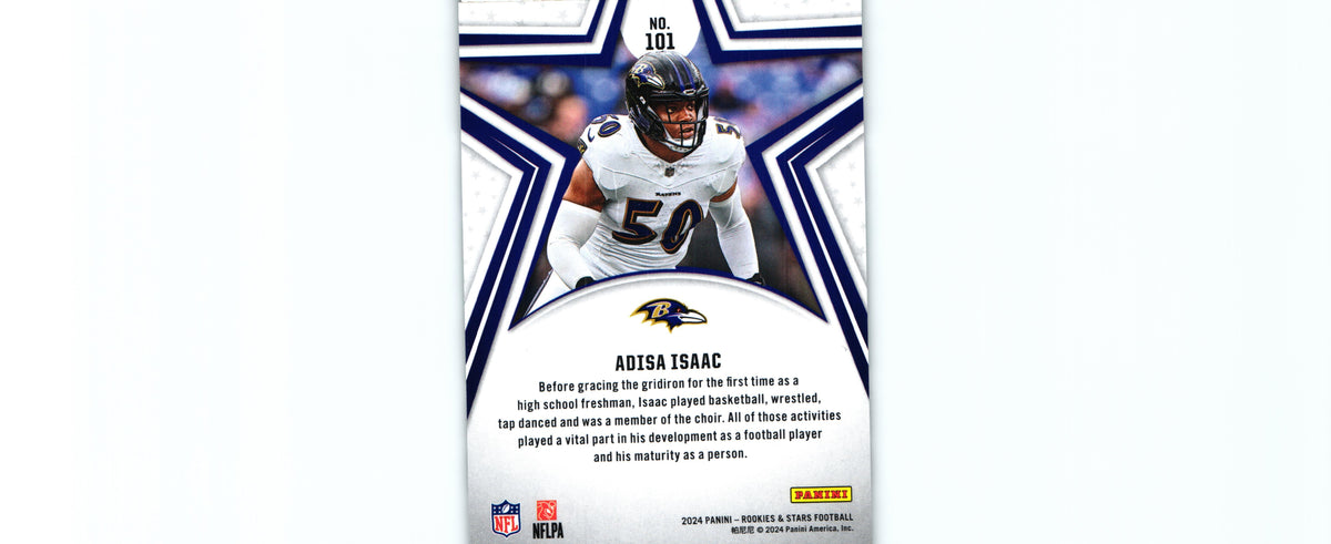 Adisa Isaac 2024 GREEN Rookies&Stars #101 RC