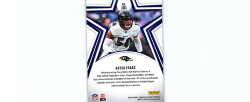 Adisa Isaac 2024 GREEN Rookies&Stars #101 RC
