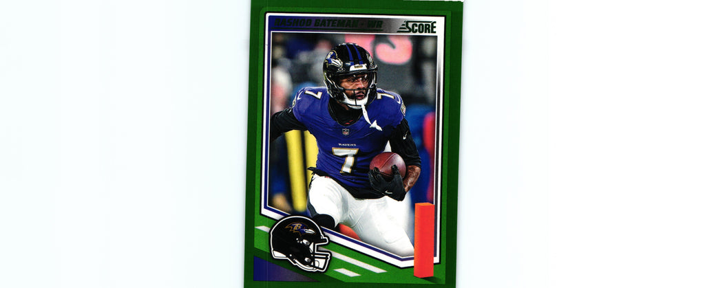 Rashod Bateman 2025 GREEN Score #201