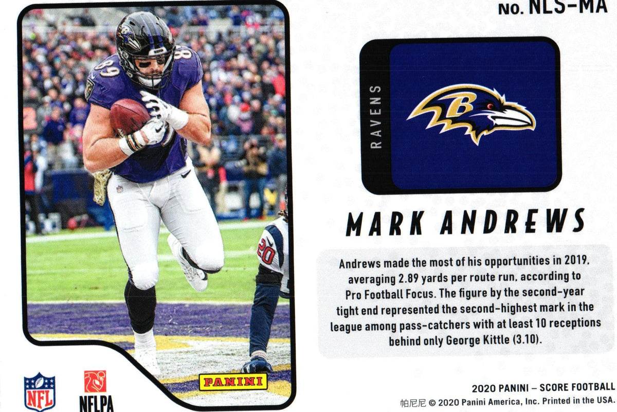 Mark Andrews 2020 RED Score NLS-MA