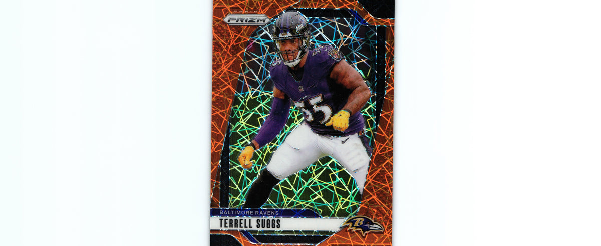 Terrell Suggs 2024 ORANGE LAZER Prizm #26
