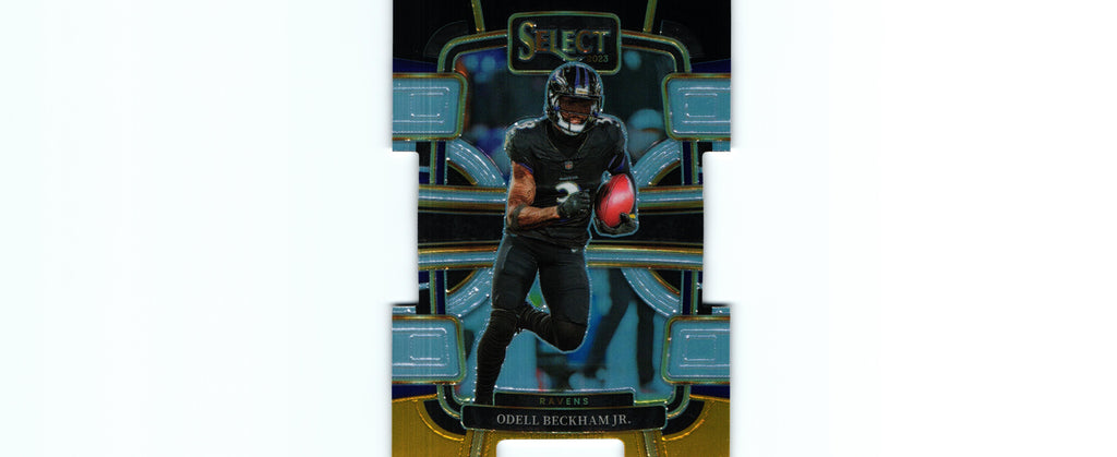 Odell Beckham 2023 BLACK&GOLD DIE CUT Select #9