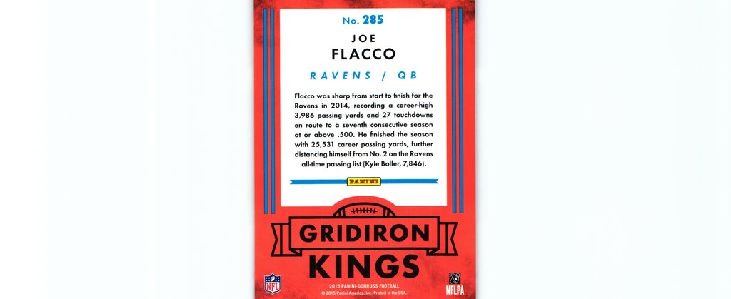 Joe Flacco 2015 Donruss #285