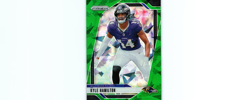 Kyle Hamilton 2024 GREEN ICE Prizm #23