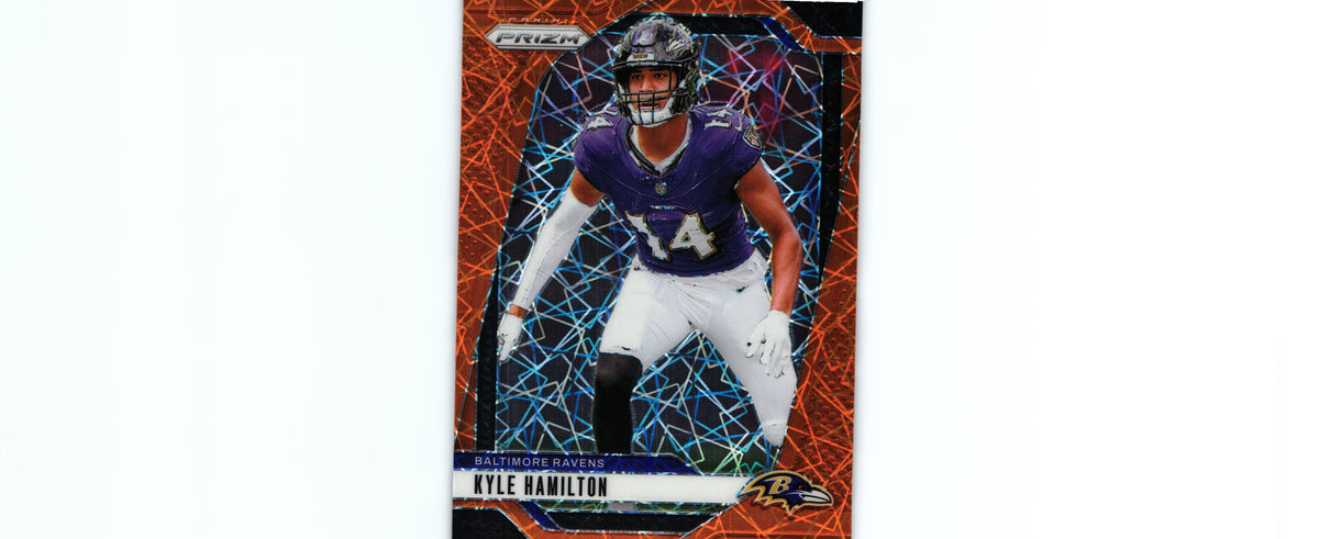Kyle Hamilton 2024 ORANGE LAZER Prizm #23