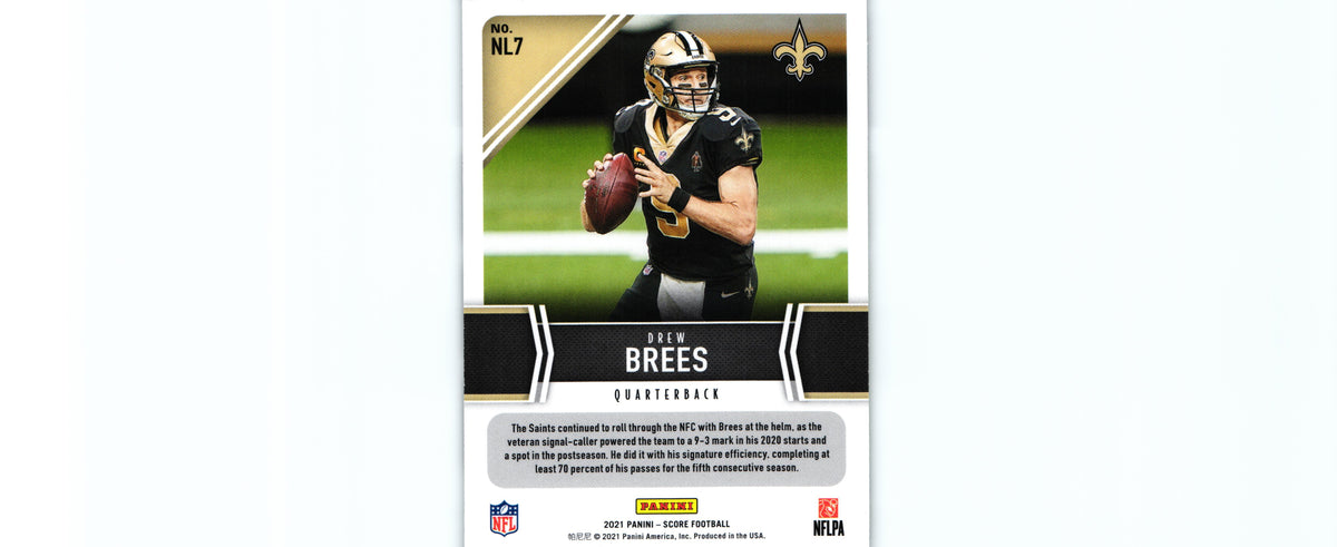 Drew Brees 2021 Score NL7