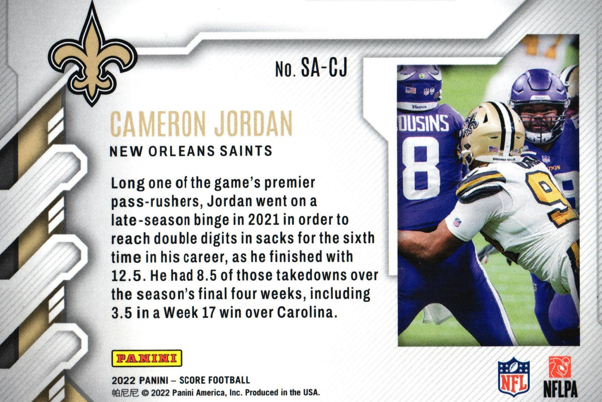 Cameron Jordan 2022 Score SA-CJ