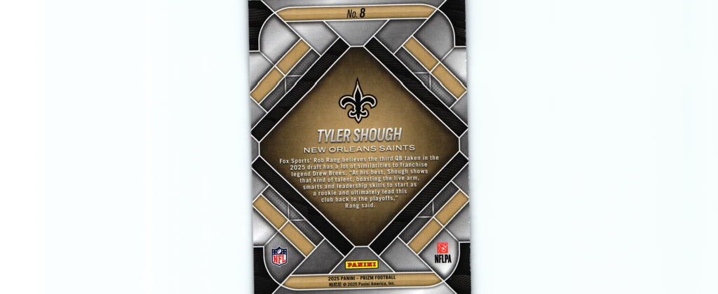 Tyler Shough 2025 Prizm #8 RC