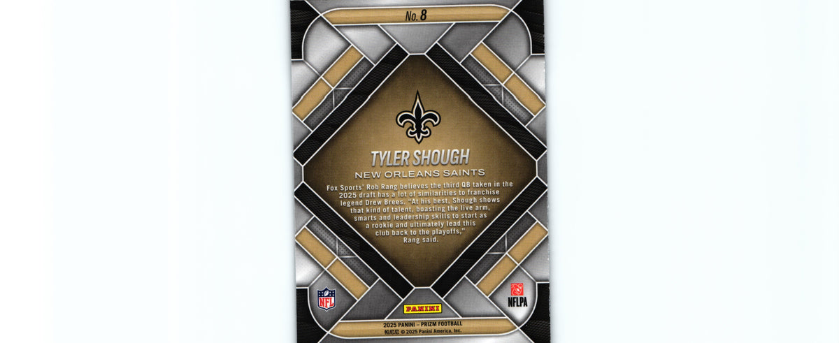 Tyler Shough 2025 Prizm #8 RC