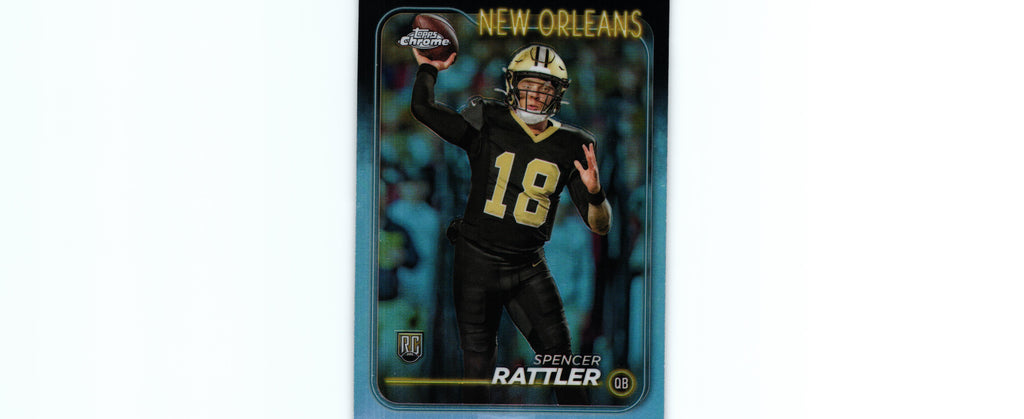 Spencer Rattler 2024 REFRACTOR Topps #213 RC