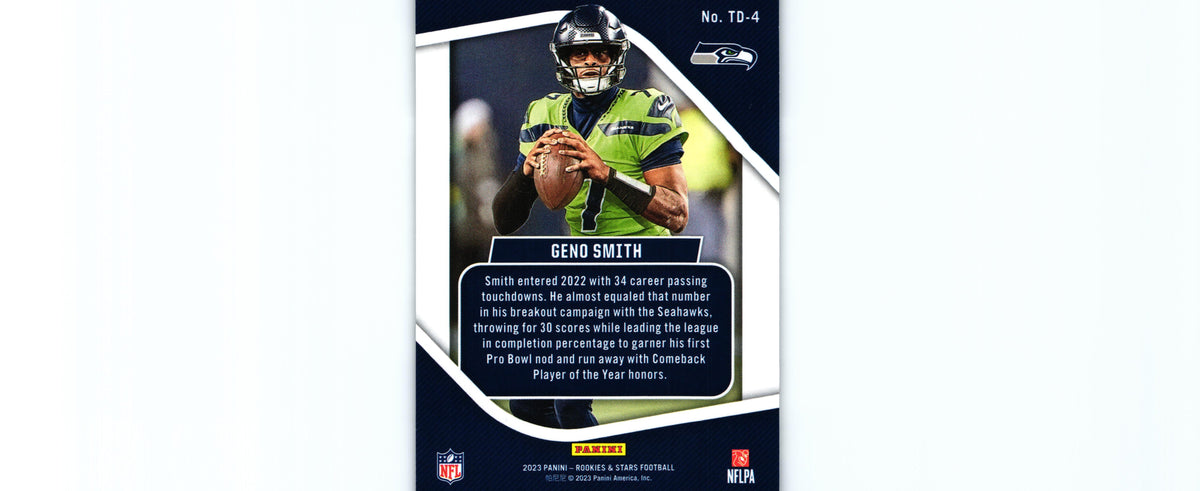 Geno Smith 2023 Rookies&Stars TD-4