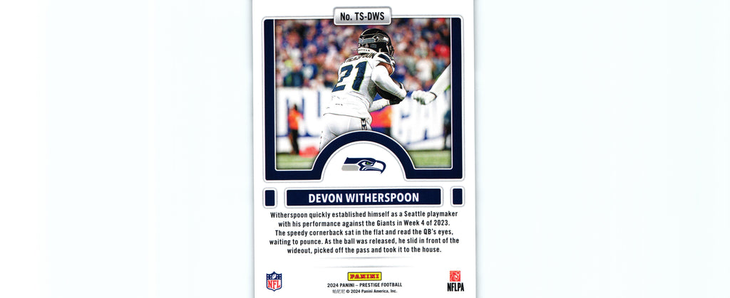 Devon Witherspoon 2024 Prestige TS-DWS