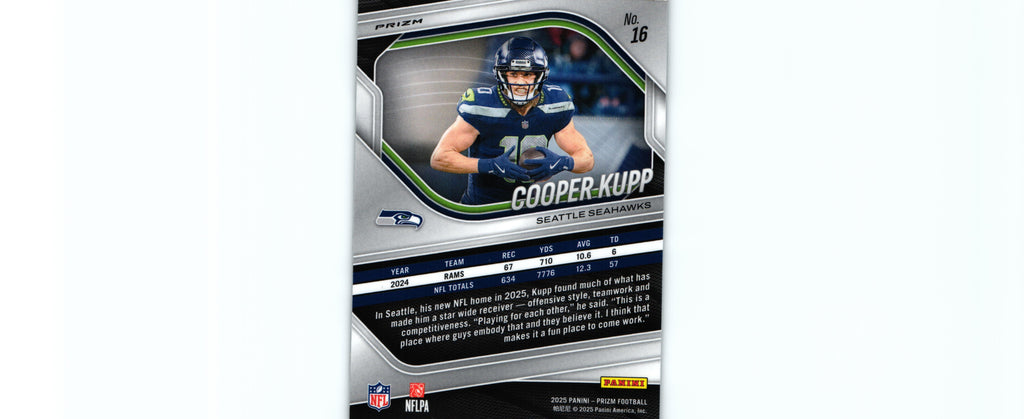 Cooper Kupp 2025 SILVER PRizm #16