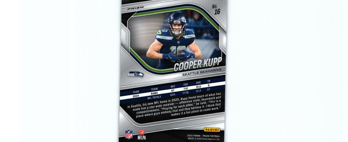 Cooper Kupp 2025 SILVER PRizm #16