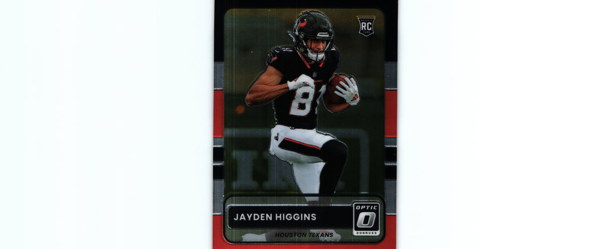 Jayden Higgins 2025 Donruss Optic #13 RC