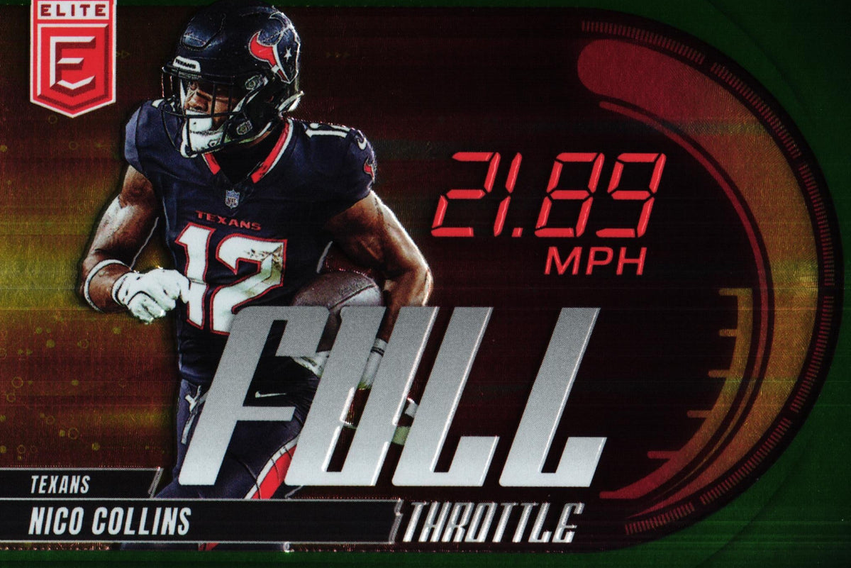 Nico Collins 2025 GREEN Donruss Elite #5