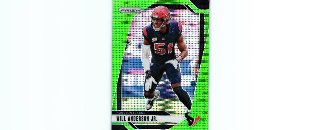 Will Anderson 2024 GREEN PULSAR Prizm #116