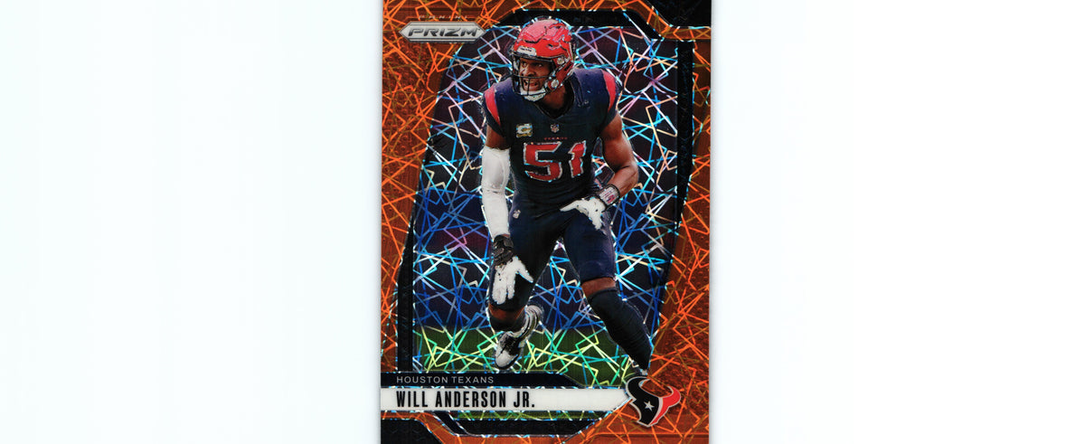 Will Anderson 2024 ORANGE LAZER Prizm #116