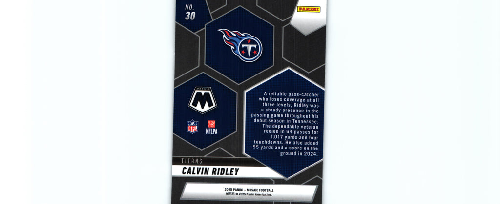 Calvin Ridley 2025 Mosaic #30