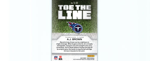 A.J. Brown 2022 Score TL-AB
