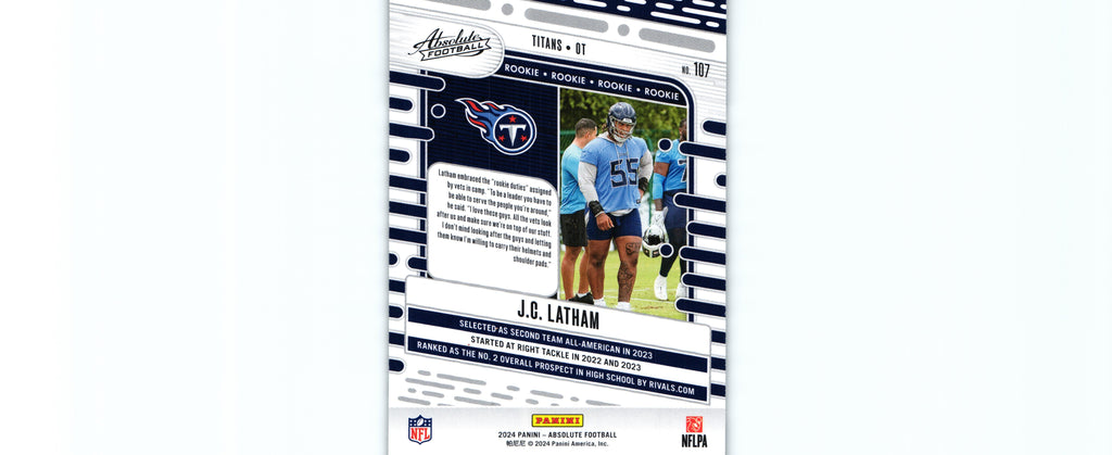 J.C. Latham 2024 BLACK Absolute #107 RC