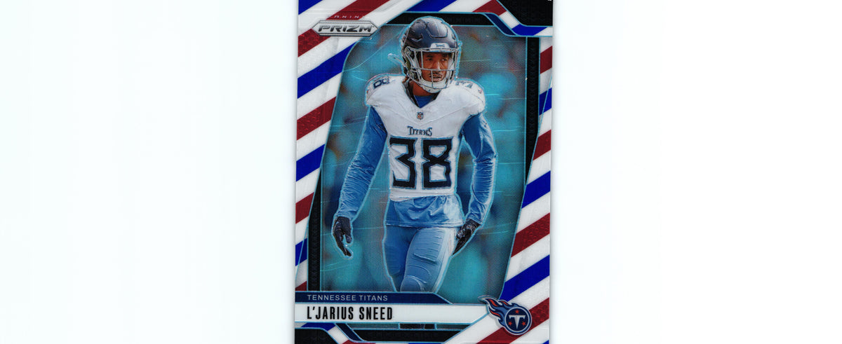 L'Jarius Sneed 2024 RED WHITE&BLUE Prizm #283