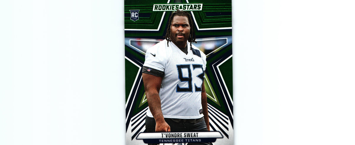 T'Vondre Sweat 2024 GREEN Rookies&Stars #195 RC
