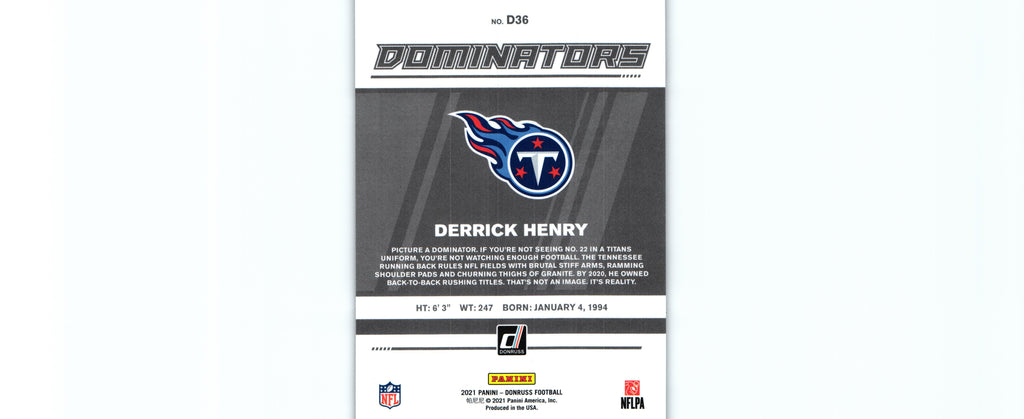 Derrick Henry 2021 Donruss D36