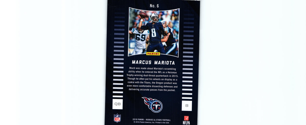 Macus Mariota 2016 Rookies&Stars #6