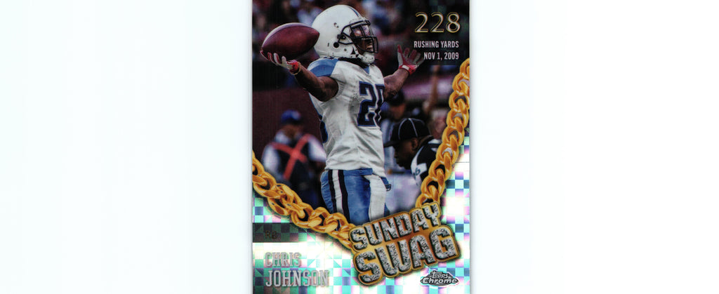 Chris Johnson 2024 X-FRACTOR Topps SS-19