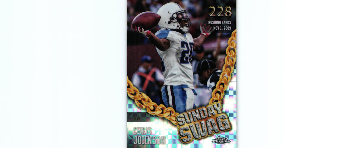 Chris Johnson 2024 X-FRACTOR Topps SS-19