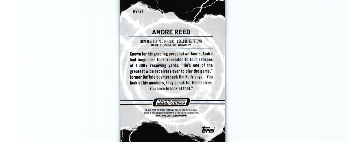 Andre Reed 2023 Topps RV-21