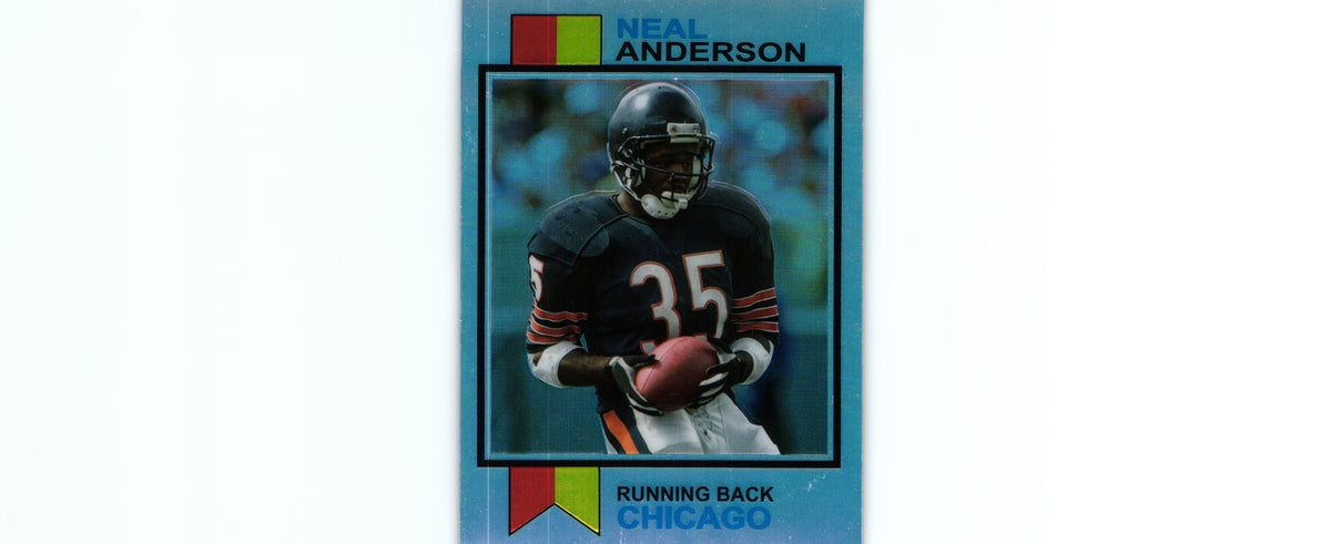 Neal Anderson 2023 REFRACTOR Topps 1973-6