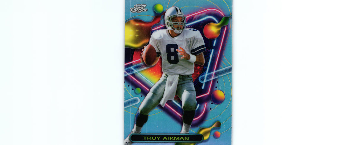 Troy Aikman 2023 REFRACTOR Topps #264