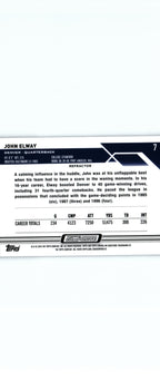John Elway 2023 REFRACTOR Topps #7