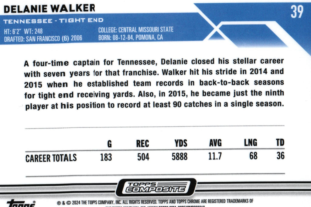 Delanie Walker 2023 PRISM Topps #39