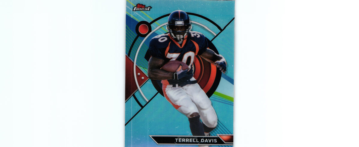 Terrell Davis 2023 REFRACTOR Topps #180