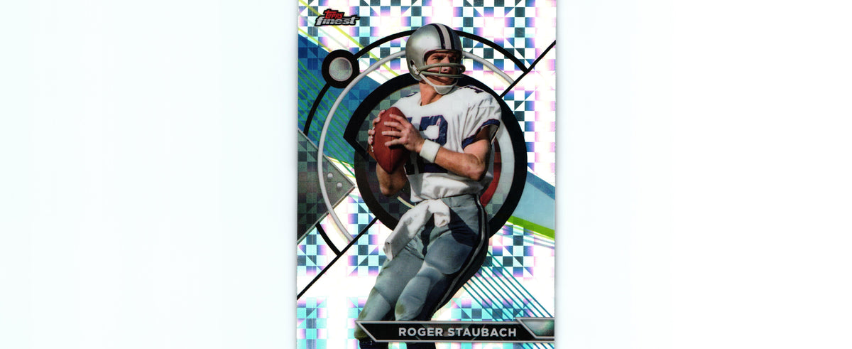 Roger Staubach 2023 X-FRACTOR Topps #178