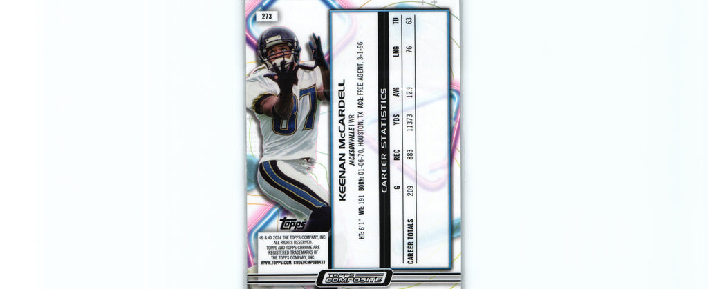 Keenan McCardell 2023 NUCLEUS Topps #273
