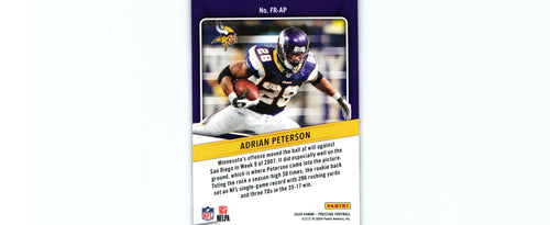 Adrian Peterson 2024 Prestige FR-AP