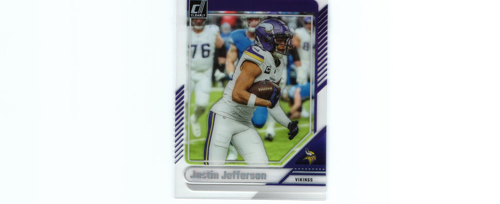 Justin Jefferson 2024 Clearly Donruss #35