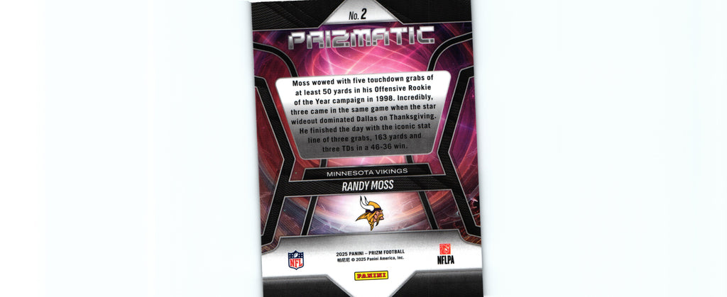 Randy Moss 2025 Prizm #2