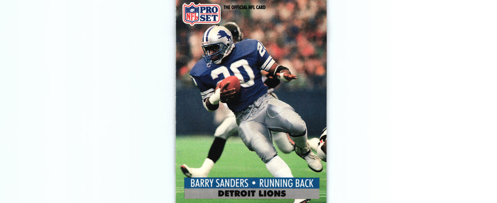 Barry Sanders 1991 Pro Set #502